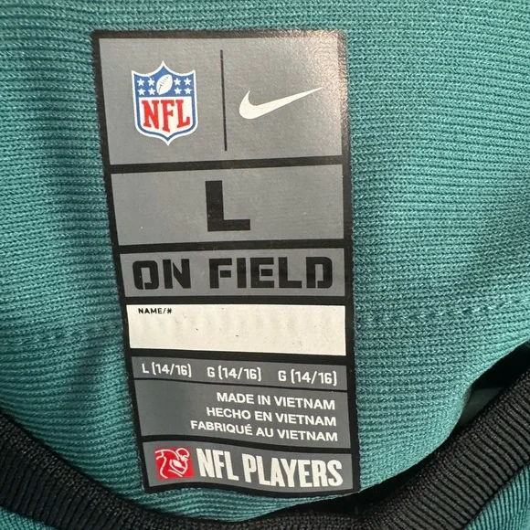 NFL Green and Black YOUTH Jersey - Picture 5 of 5